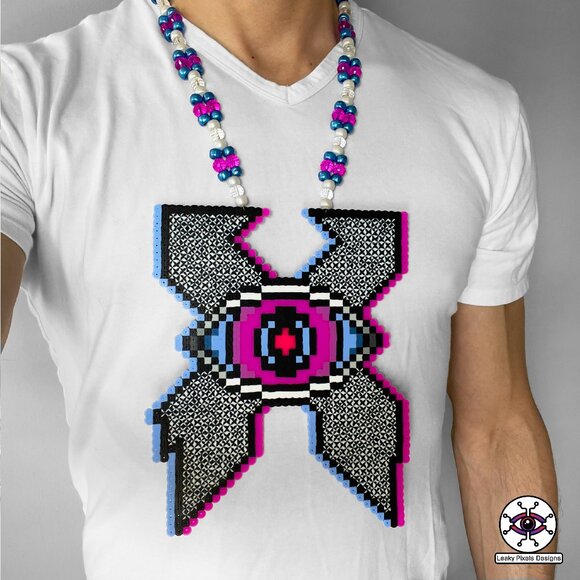 Excision Eye Perler Necklace - Picture 5 of 6